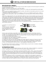 Предварительный просмотр 10 страницы V-TAC VT-543 Installation Instruction