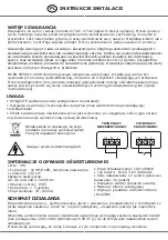 Предварительный просмотр 21 страницы V-TAC VT-543 Installation Instruction