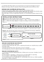 Предварительный просмотр 3 страницы V-TAC VT-555 Installation Instruction