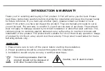 Preview for 3 page of V-TAC VT-6042-4 Instruction Manual