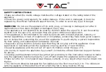 Preview for 1 page of V-TAC VT-6055-3 Manual