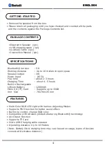 Preview for 5 page of V-TAC VT-6211 Manual