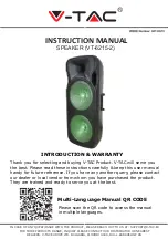 Предварительный просмотр 1 страницы V-TAC VT-6215-2 Instruction Manual