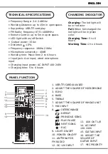 Предварительный просмотр 4 страницы V-TAC VT-6215-2 Instruction Manual