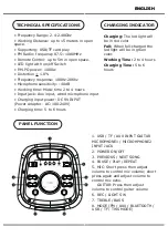 Предварительный просмотр 4 страницы V-TAC VT-6282-2 Instruction Manual