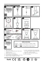 Предварительный просмотр 2 страницы V-TAC VT-734 Instruction Manual