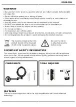 Предварительный просмотр 2 страницы V-TAC VT-7571 Installation Instruction