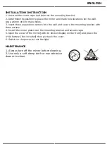 Предварительный просмотр 4 страницы V-TAC VT-7571 Installation Instruction