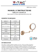 Предварительный просмотр 25 страницы V-TAC VT-7571 Installation Instruction