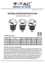 Предварительный просмотр 1 страницы V-TAC VT-7678-3 Installation Instruction