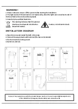 Предварительный просмотр 2 страницы V-TAC VT-7678-3 Installation Instruction