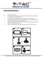 Предварительный просмотр 2 страницы V-TAC VT-781 RD Installation Instruction