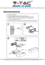 Предварительный просмотр 4 страницы V-TAC VT-8056 Installation Instruction