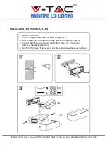 Предварительный просмотр 4 страницы V-TAC VT-8057 Installation Instruction