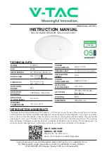 V-TAC VT-81001 Instruction Manual предпросмотр