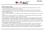 V-TAC VT-8217-3 Instruction Manual preview