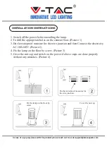 Preview for 4 page of V-TAC VT-830 Installation Instruction