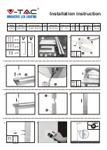 V-TAC VT-8600 Installation Instructions предпросмотр