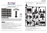 Предварительный просмотр 3 страницы V-TAC VT-909 Instruction Manual