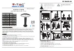 Предварительный просмотр 5 страницы V-TAC VT-909 Instruction Manual