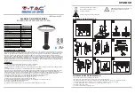 Предварительный просмотр 6 страницы V-TAC VT-909 Instruction Manual