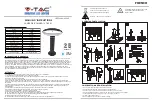 Предварительный просмотр 7 страницы V-TAC VT-909 Instruction Manual