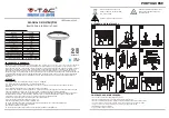 Предварительный просмотр 9 страницы V-TAC VT-909 Instruction Manual