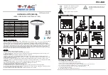 Предварительный просмотр 11 страницы V-TAC VT-909 Instruction Manual