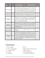 Preview for 4 page of V-Tec DT-DJ4S User Manual