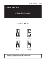 V-Tec DT607C Series User Manual preview