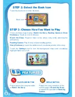 Preview for 5 page of V-tech Disney Storio User Manual