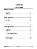 Preview for 11 page of V-TEK OEM TM-50 SMD User Manual