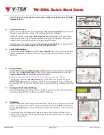 Preview for 4 page of V-TEK TM-50XL Quick Start Manual