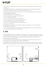 Preview for 6 page of V-TUF AEROMAX500 Operator'S Manual