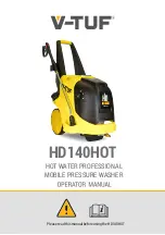 Предварительный просмотр 1 страницы V-TUF HD140HOT Operator'S Manual