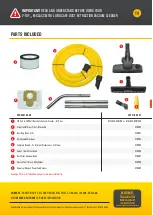 Предварительный просмотр 15 страницы V-TUF M CLASS MINI 110V Operating Instructions Manual