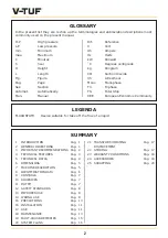 Предварительный просмотр 2 страницы V-TUF RAPIDHB240-21 Operator'S Manual