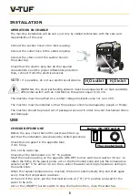 Предварительный просмотр 8 страницы V-TUF RAPIDHB240-21 Operator'S Manual