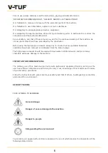 Preview for 6 page of V-TUF VTS1210HPC XL Operator'S Manual