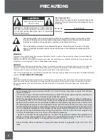 Preview for 2 page of V-Zon TFDVD9109E Instruction Manual