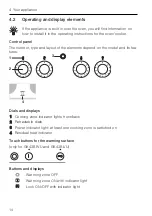 Preview for 14 page of V-ZUG 031 Series Operating Instructions Manual