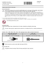 Предварительный просмотр 5 страницы V-ZUG 11023 Installation Instructions Manual