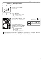 Предварительный просмотр 15 страницы V-ZUG 12013 Operating Instructions Manual