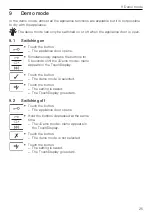 Предварительный просмотр 25 страницы V-ZUG 12013 Operating Instructions Manual