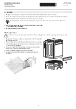 Предварительный просмотр 4 страницы V-ZUG 173 Installation Instructions Manual
