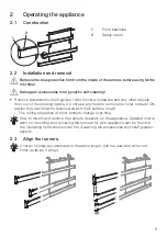 Предварительный просмотр 5 страницы V-ZUG 23A Operating Instructions Manual