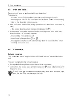 Предварительный просмотр 16 страницы V-ZUG 28 Operating Instructions Manual