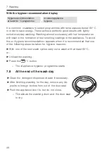 Preview for 48 page of V-ZUG 288400 Operating Instructions Manual