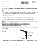 Предварительный просмотр 1 страницы V-ZUG 31075 Series Installation Instructions Manual