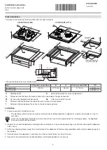 Preview for 4 page of V-ZUG 31075 Series Installation Instructions Manual